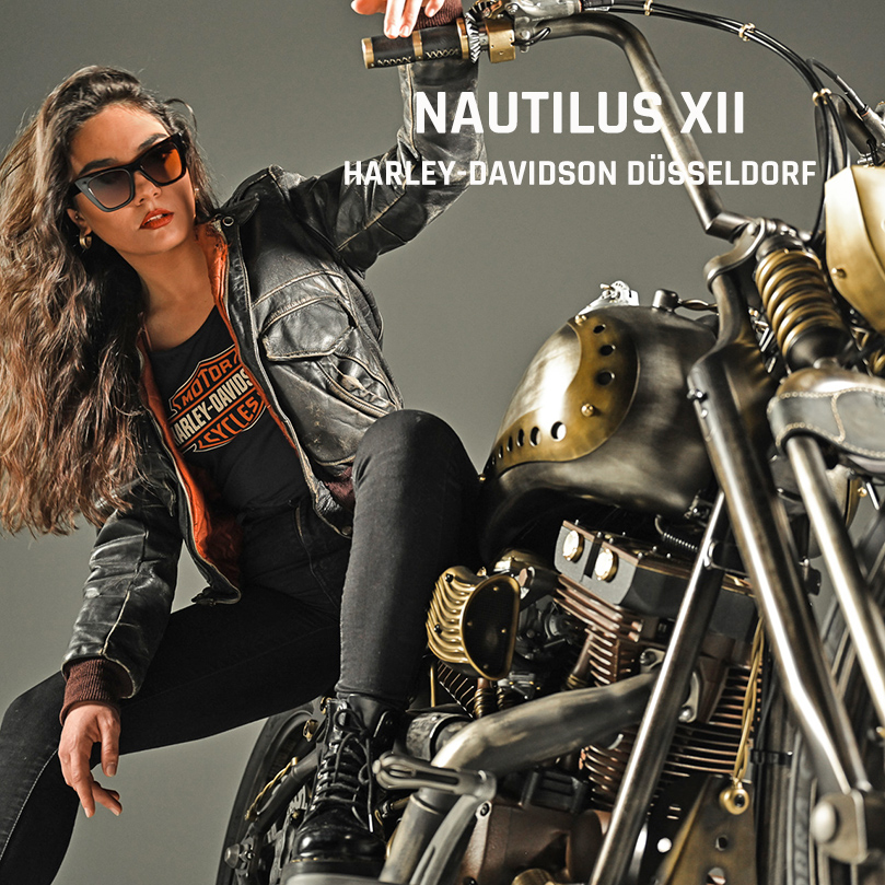 NAUTILUS XII Custombike built by Harley-Davidson Düsseldorf
