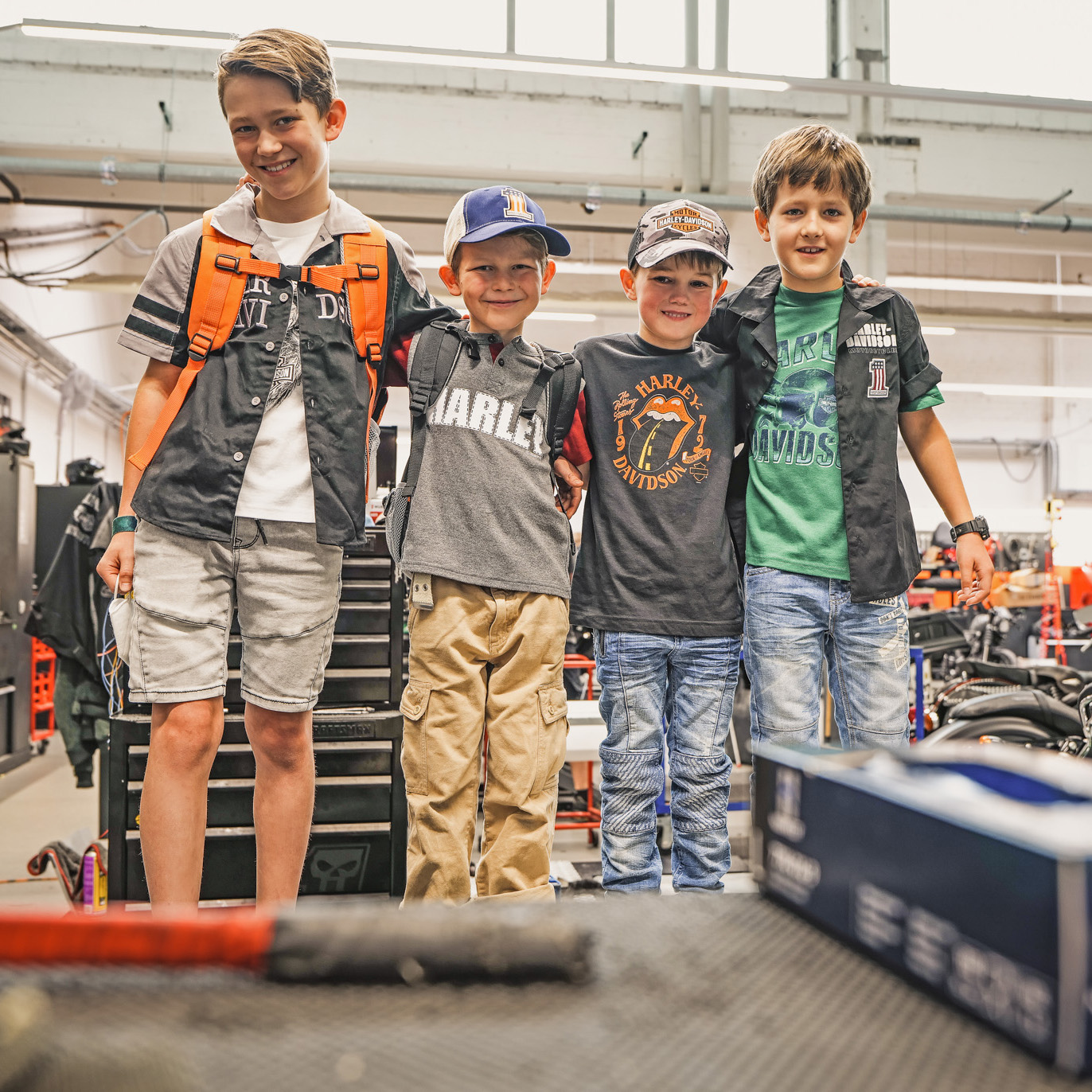Kids Day bei Harley-Davidson Düsseldorf