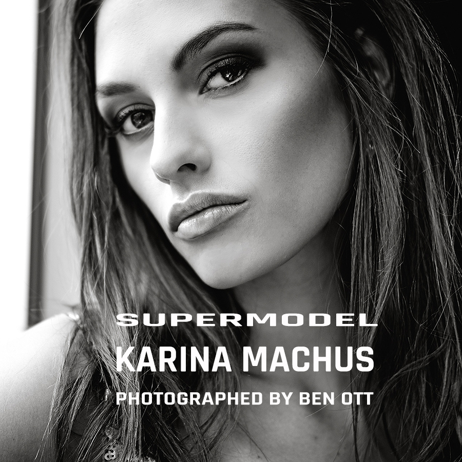 Ich liebe ehrliche Fotografie - SUPERMODEL KARINA MACHUS 