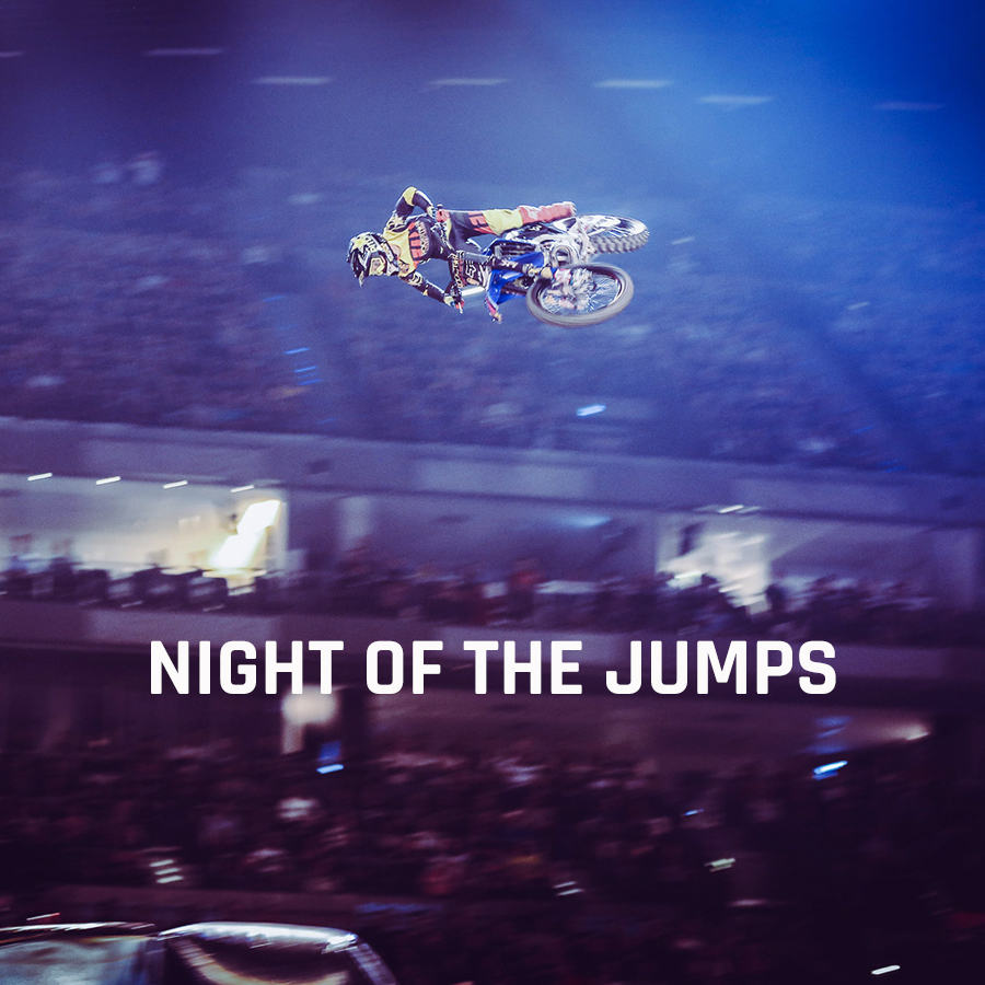 NIGHT OF THE JUMPS für Adrenalin-Junkies und Motorsportfans