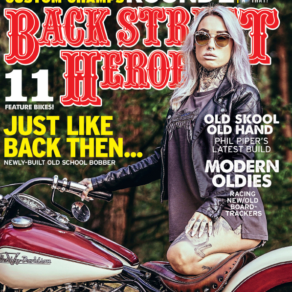 Das deutsche Tattoo Top Model Sarah Bock ziert mit Fotograf Ben Ott ein Magazin Cover nach dem anderen