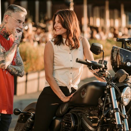 11  H D Duesseldorf Ride Out Campaign  05. August 2020  FOTO  C  BEN OTT  LEICA SL2